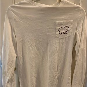 White and purple ivory Ella long sleeve